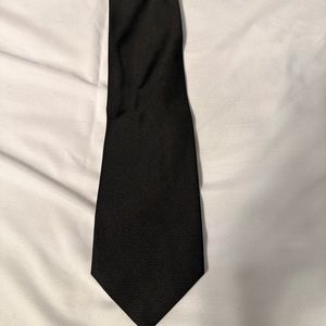 Big and Tall Black Tie